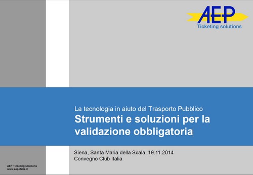 Strumenti e soluzioni per la validazione obbligatoria