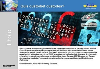 Quis custodiet custodes?