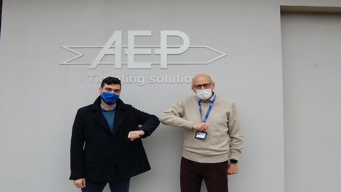 AEP Ticketing Solutions donates € 1500 to ATT for the PrelievoPlus project